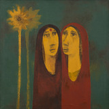 Two Women - Haku  Shah - Spring Live Auction