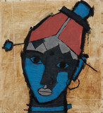 Untitled (Tribal Woman) - M F Husain - Spring Live Auction