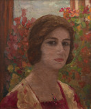 Portrait of Denyse - Amrita  Sher-Gil - Spring Online Auction