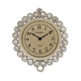 PERIOD DIAMOND POCKET WATCH BY CARTIER -    - Fine Jewels and Silver