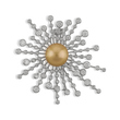 PEARL AND DIAMOND BROOCH - Fine Jewels and Silver