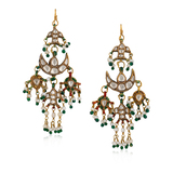 PAIR OF PERIOD GEMSET ‘FISH‘ EARRINGS -    - Fine Jewels and Silver