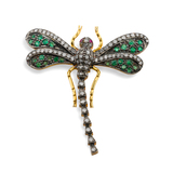 GEMSET ‘DRAGONFLY’ BROOCH -    - Fine Jewels and Silver