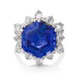 TANZANITE AND DIAMOND RING -    - Fine Jewels and Silver
