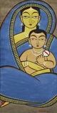 Mother and Child-Jamini  Roy-Summer Online Auction (Jun 26-27, 2024)