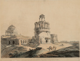 Remains of an Ancient Building near Firoz Shah‘s Cotilla, Delhi - Thomas  Daniell - Passages to India: A Journey Through Rare Books, Prints, Maps, Photographs, and Letters