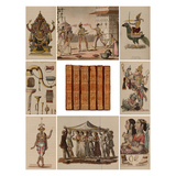 The World in Miniatures: Hindoostan, Containing a Description of the Religion, Manners, Customs, Trades, Arts, Sciences, Literature, Diversions, & c. of the Hindoos [6 Volumes] - Frederick  Shoberl - Passages to India: A Journey Through Rare Books, Prints, Maps, Photographs, and Letters