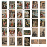 Vintage Raja Ravi Varma Postcards [Set of 30] - Raja Ravi  Varma Press - Passages to India: A Journey Through Rare Books, Prints, Maps, Photographs, and Letters