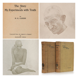 The Story of My Experiments with Truth - Mohandas Karamchand Gandhi - Passages to India: A Journey Through Rare Books, Prints, Maps, Photographs, and Letters