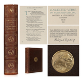 Collected Verse of Rudyard Kipling [Signed and limited deluxe edition] - Rudyard  Kipling - Passages to India: A Journey Through Rare Books, Prints, Maps, Photographs, and Letters