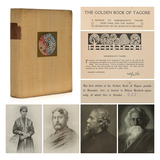 The Golden Book of Tagore: A Homage to Rabindranath Tagore from India and the World in Celebration of His Seventieth Birthday [Limited Edition Copy] - Ramananda  Chatterjee - Passages to India: A Journey Through Rare Books, Prints, Maps, Photographs, and Letters