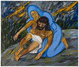 Untitled (Pieta) - F N Souza - Works From a Distinguished Private Collection: Francis Newton Souza | Day Sale