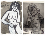 Untitled (Nude) - F N Souza - Works From a Distinguished Private Collection: Francis Newton Souza | Day Sale