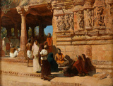 Hindu Temple, Bombay - Edwin Lord Weeks - Evening Sale