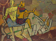 M F Husain - Evening Sale