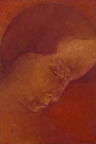 Untitled (Portrait of a Woman) - Akbar  Padamsee - Evening Sale