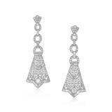 PAIR OF DIAMOND EARRINGS -    - Fine Jewels and Silver