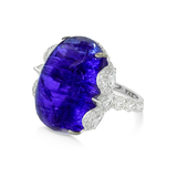 TANZANITE AND DIAMOND RING -    - Fine Jewels and Silver