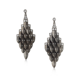 PAIR OF DIAMOND EARRINGS -    - Fine Jewels and Silver