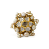 PEARL AND DIAMOND ‘BORLA‘ OR HEAD ORNAMENT -    - Fine Jewels and Silver