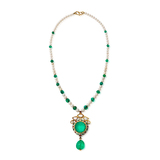 COLOMBIAN EMERALD, PEARL AND DIAMOND ‘JUGNU‘ NECKLACE -    - Fine Jewels and Silver