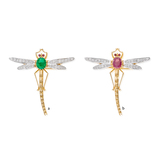 SET OF TWO: ‘DRAGONFLY’ BROOCHES -    - Fine Jewels and Silver