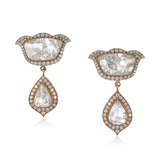 PAIR OF DIAMOND EARRINGS -    - Fine Jewels and Silver