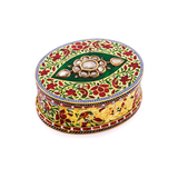 DIAMOND AND ENAMEL BOX -    - Fine Jewels and Silver