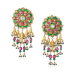 PAIR OF PERIOD GEMSET EARRINGS - Fine Jewels and Silver