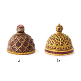 SET OF TWO:  PERFUME BOTTLES -    - Fine Jewels and Silver