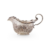 A SILVER SAUCE BOAT BY LORING ANDREWS AND CO. -    - Fine Jewels and Silver