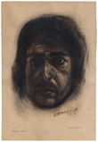 Untitled (Self Portrait) - Jogen  Chowdhury - Winter Online Auction