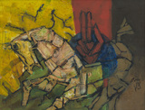 Untitled - M F Husain - Winter Online Auction