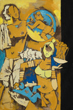 Untitled - M F Husain - Winter Online Auction