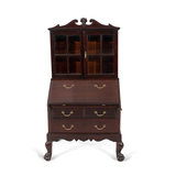 Vintage Secretary and Bookcase -    - The Design Sale