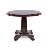 Antique Round Quadraped Table  -    - The Design Sale