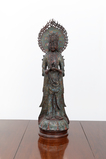 A standing Cloisonne Statue of Bodhisattva Avalokitesvara  -    - The Design Sale