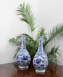 Ming Jiajing Blue and White Bile Vases -    - The Design Sale