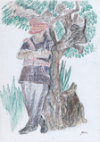 Untitled - Krishen Khanna - Works on Paper and Books