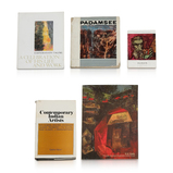 Untitled [A set of five rare books on Rabindranath Tagore, M F Husain, Akbar Padamsee, and H A Gade]  - Multiple Author - Works on Paper and Books