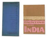 Untitled [Set of two catalogues on S H Raza and F N Souza, one on each artist] -  Anonymous - Works on Paper and Books