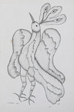Mor (Gond Art) - Jangarh Singh Shyam - Works on Paper and Books