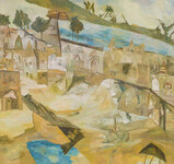 Benares Landscape - Ram Kumar - Summer Online Auction