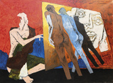 Untitled (Lost Continent) - M F Husain - Summer Online Auction