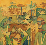 Monkeys in Purvapalli - K G Subramanyan - Summer Online Auction