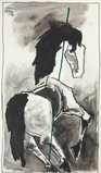 Untitled - M F Husain - Summer Online Auction