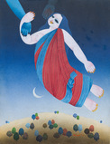 The Flight - Dharamanarayan Dasgupta - Summer Online Auction