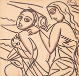 Untitled - George Keyt - Summer Online Auction