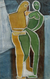 Untitled - K S Kulkarni - Threads of Saffron