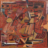 Untitled - Achuthan Kudallur - Threads of Saffron